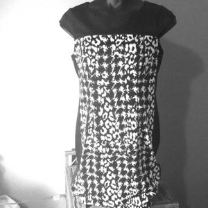 Black and white dress